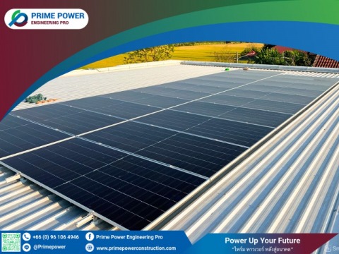 ติดตั้งแผงโซลาร์เซลล์หลังคาบ้านโดยทีมมืออาชีพ